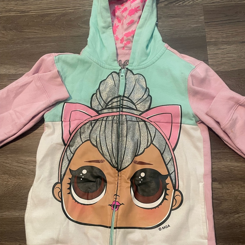 L.O.L. Surprise! Pink and Mint Kids Jacket